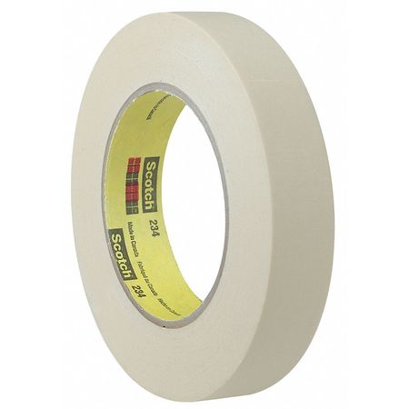 Masking Tape,1x60 Yd.,tan,pk12 (1 Units