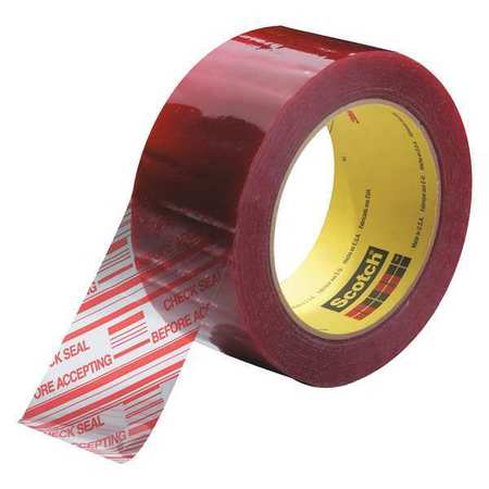 Tape,print,carton Seal,2x110 Yd.,pk6 (1