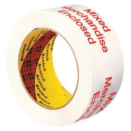 Tape,printed Message,2x110 Yd.,pk36 (1 U