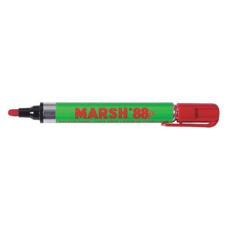 Red 88fx Metal Paint Marker,pk12 (1 Unit