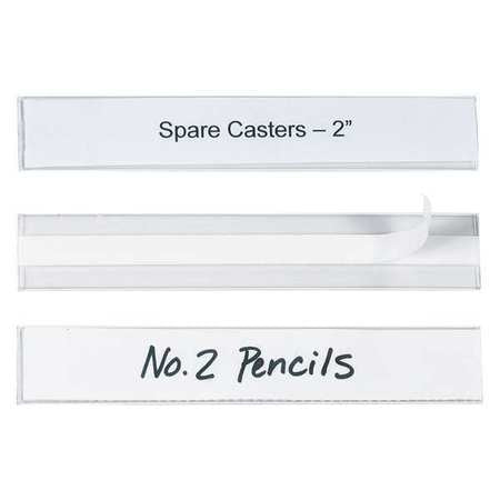 Label Holder,self-adhesive,1x6",pk12 (1