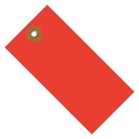 Shipping Tag,2 3/4x1 3/8",red,pk100 (1 U