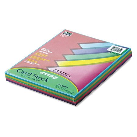 Array Card Stock,65lb.,lttr,pastel,pk100