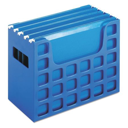 Hanging File,12-1/4"x6"x9-1/2",blue (1 U