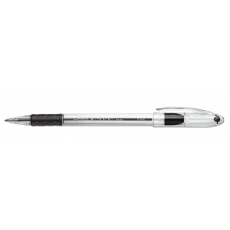 Stick Ballpoint Pen,.7mm,black Ink,pk24