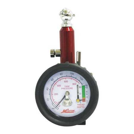 Single Head Dial Gage W/tread Depth Gage