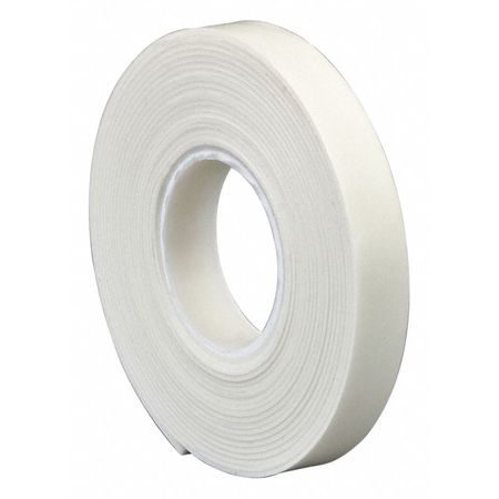 Vinyl Foam Tape,white,0.125