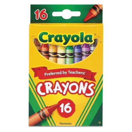 Crayon,classic Color,assorted,pk16 (1 Un