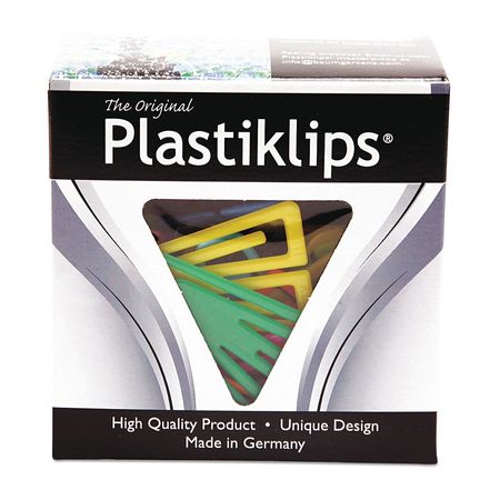 Paper Clip,xl,plastic,assorted,pk50 (1 U