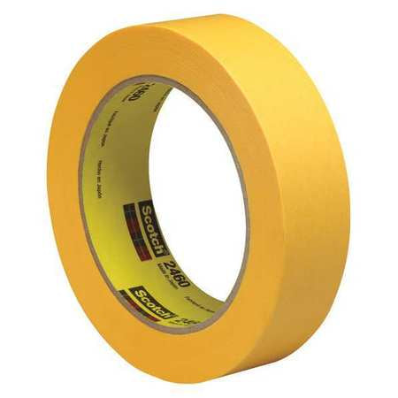 Flatback Tape,1x60 Yd.,gold,pk36 (1 Unit