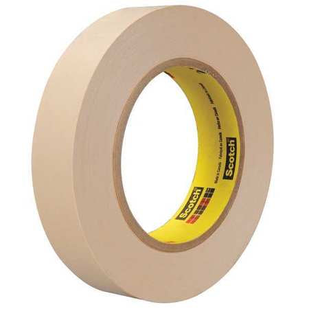 Flatback Tape,1x60 Yd.,tan,pk36 (1 Units