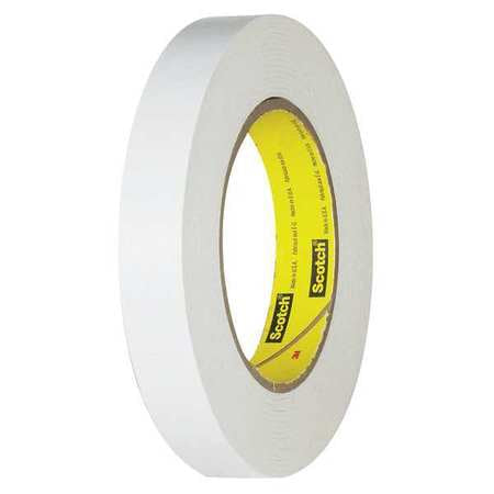 Flatback Tape,3/4x60 Yd.,white,pk48 (1 U