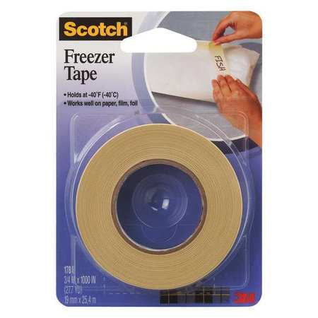 Freezer Tape,178,3/4x1000 Ft.,pk24 (1 Un