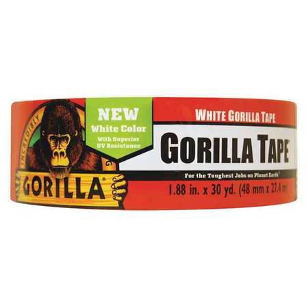 Gorilla Duct Tape,2x30 Yd.,white (1 Unit