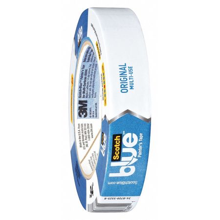 Masking Tape,1x60 Yd.,blue,pk36 (1 Units