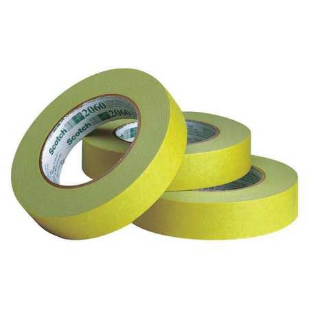 Masking Tape,1x60 Yd.,green,pk36 (1 Unit