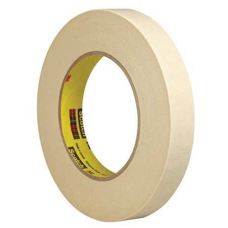 Masking Tape,3/4x60 Yd.,natural,pk48 (1