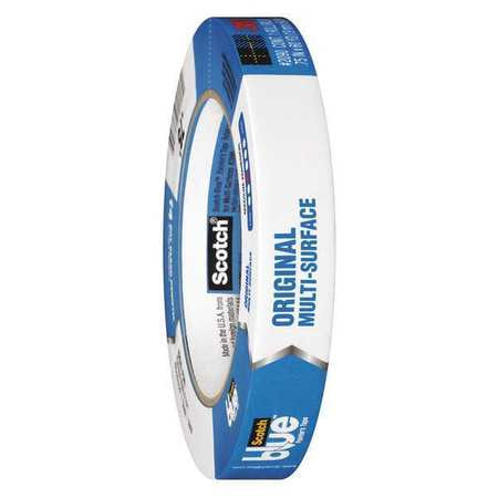 Masking Tape,3/4x60 Yd.,blue,pk48 (1 Uni