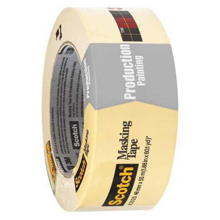 Masking Tape,2x60 Yd.,natural,pk24 (1 Un