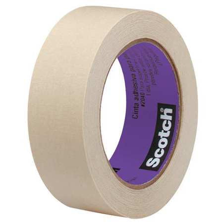 Masking Tape,2x60 Yd.,natural,pk24 (1 Un