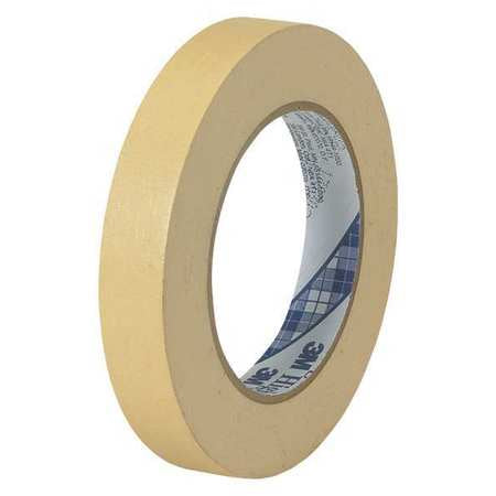 Masking Tape,3/4x60 Yd.,natural,pk48 (1