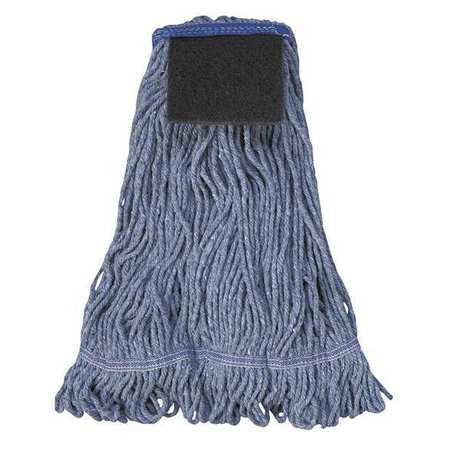 Mop Head,loop End,w/scrub Pad,l,pk12 (1