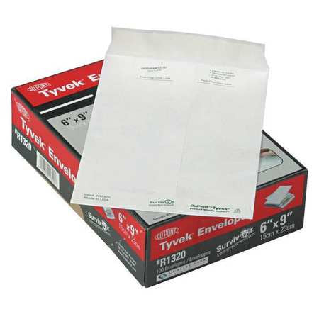 Tyvek Mailer,side Seam,6x9,pk100 (1 Unit