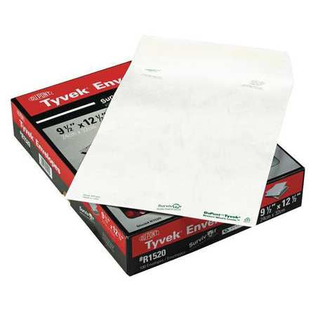 Tyvek Mailer,side Seam,9.5x12.5,pk100 (1