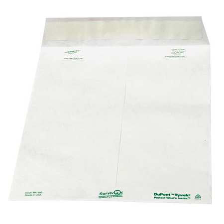 Tyvek Mailer,side Seam,10x13,pk100 (1 Un