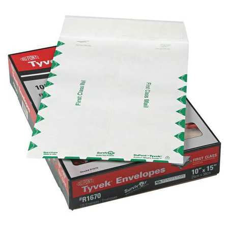 Tyvek Usps First Classmailer,10x15,pk100