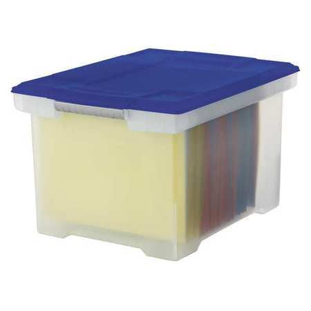 File,plastic Tote,letter/legal,lid,clear