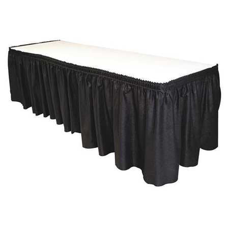 Table Skirting,29" X 14 Ft.,black (1 Uni