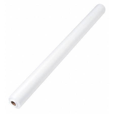 Fabric Table Roll,40"x50 Ft.,white (1 Un