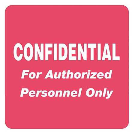 Medical Labels For Confidential,2x2 (1 U