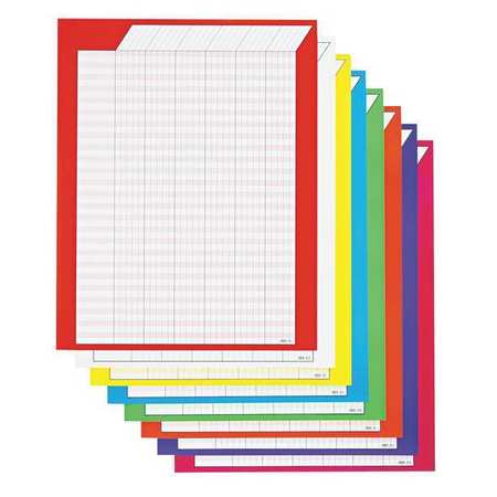 Vertical Incentive Chart Pack,pk8 (1 Uni