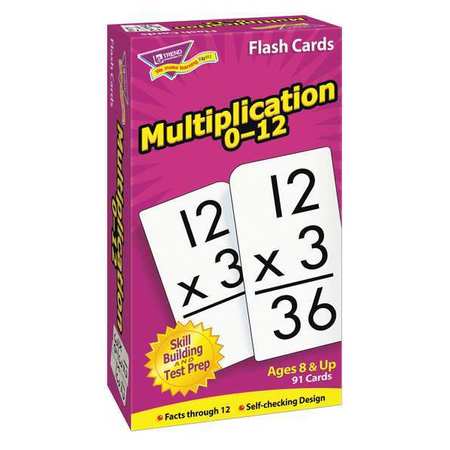 Skill Drill Flashcards,3x6,multiply,pk91