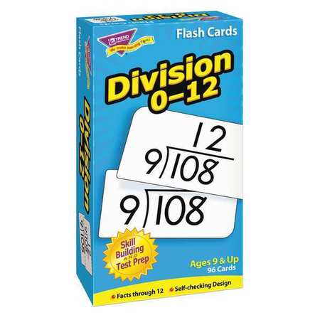 Skill Drill Flashcards,3x6,division,pk91