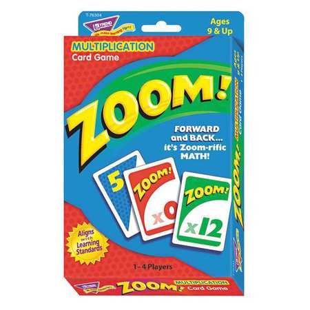 Zoom Math Card Game,ages 9 And Up (1 Uni