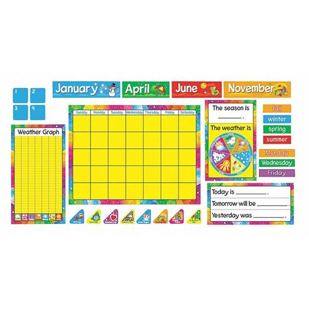 Year Around Calendar Bulletin Board Set