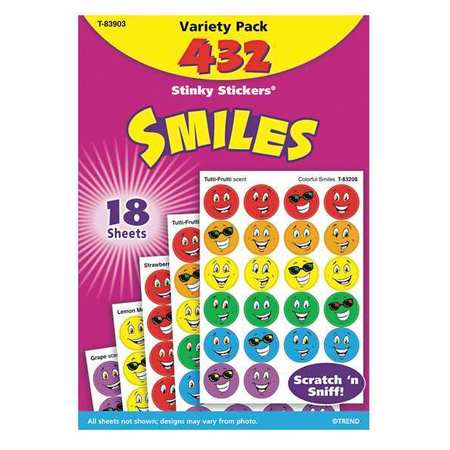 Stinky Stickers Pack,smiles,pk432 (1 Uni