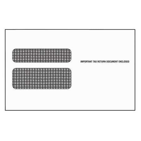 Double Window Formenvelope,cont W-2,pk24