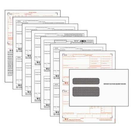 W-2 Tax Forms Kit,pk24 (1 Units In Pk)