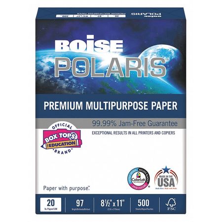 Paper,8-1/2x11",20lb,white,pk10 (1 Units