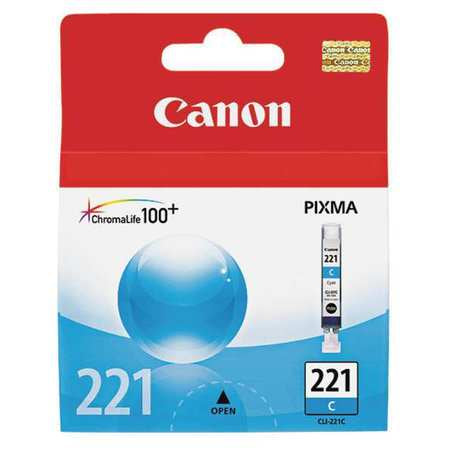 Ink Cartridge,cli-221,cyan (1 Units In E