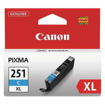 Ink Cartridge,cli-251xl,cyan (1 Units In