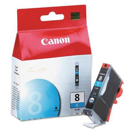 Ink Cartridge,cli-8c,cyan (1 Units In Ea