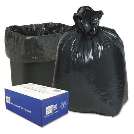 Trash Can Liner,7-10gal,black,pk500 (1 U