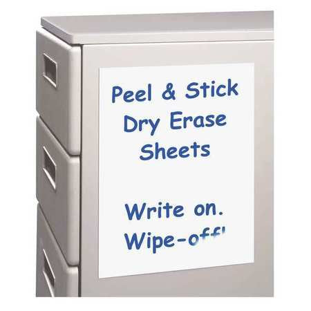 Dry Erase Sheets,8.5x11,pk25 (1 Units In