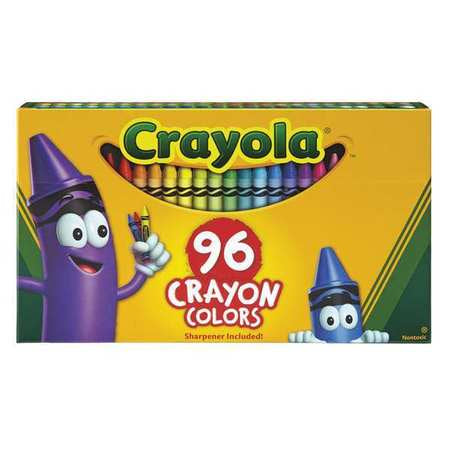 Color Crayons,assorted,pk96 (1 Units In