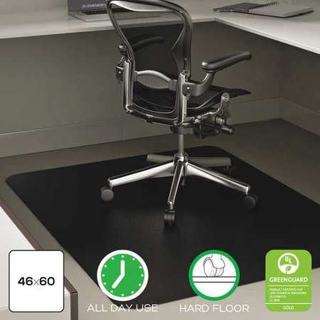 Chairmat,hard Floor,45x53",black (1 Unit